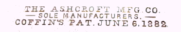  Engraving on Planimeter Arm
